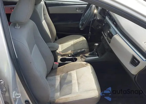 2016 Toyota Corolla Le из США, поврежденный, VIN 2T1BURHE9GC527763